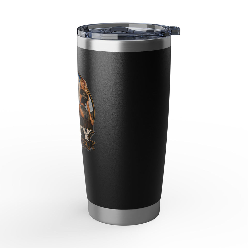 Dirty Driller Co. RC Signature 20 oz Stainless Steel Tumbler
