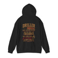 Dirty Driller Co. Driller Blue-collar Worker with White-collar income and a No-collar Attitude Hoodie