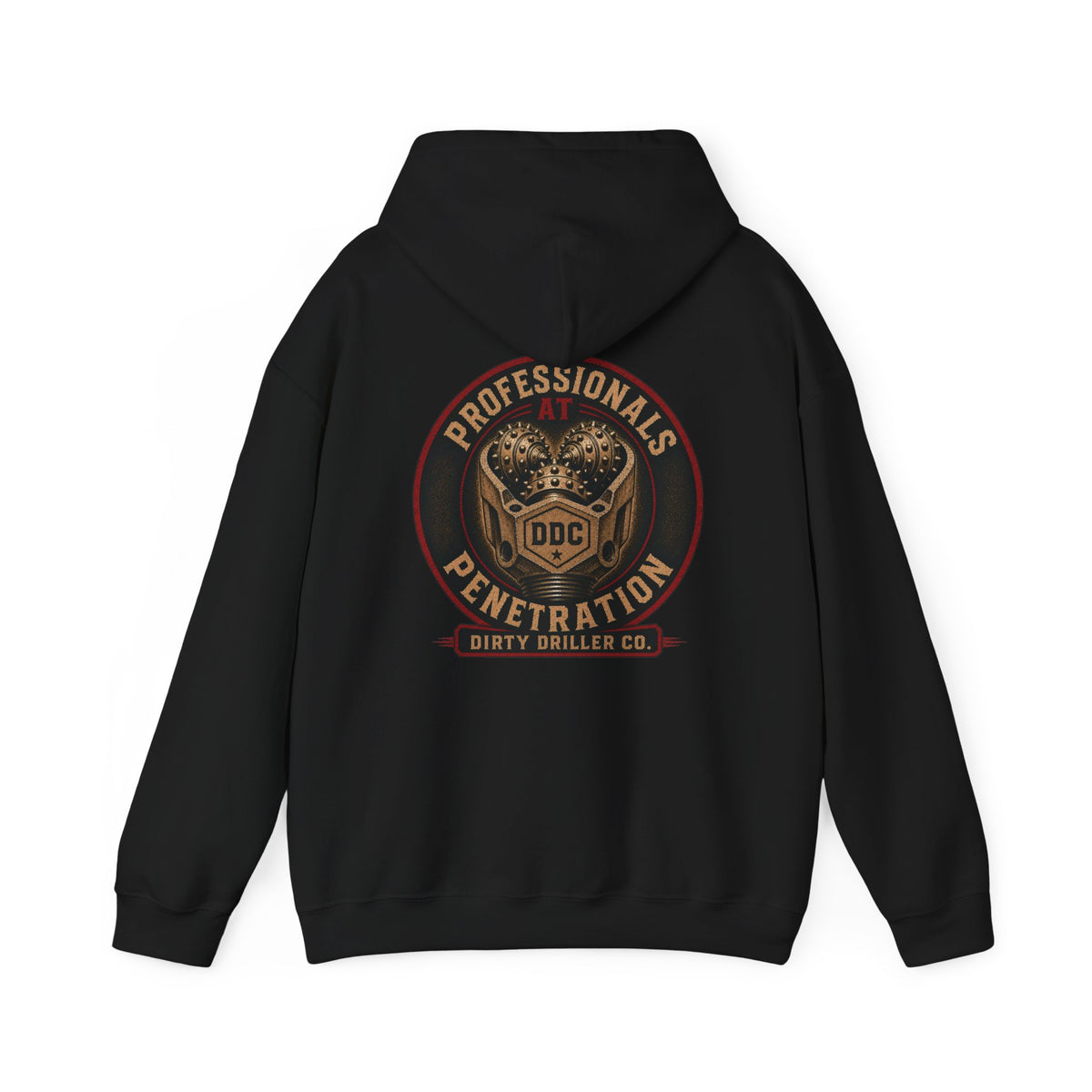 Dirty Driller Co. Professionals at Penetration  Graphic Hoodie