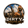 Dirty Driller Co. RC Signature Sticker