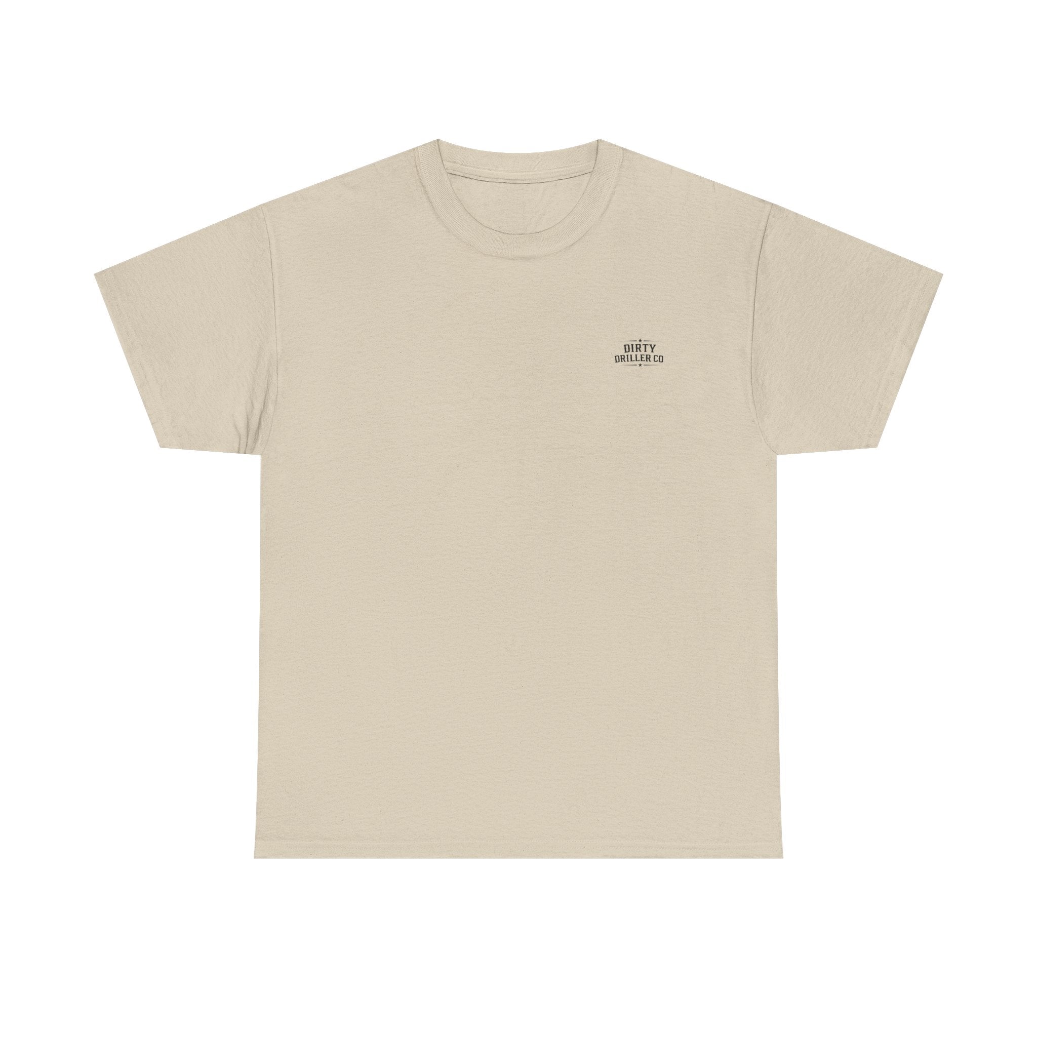 Dirty Driller Co. Black Stripper Logo Graphic Tee