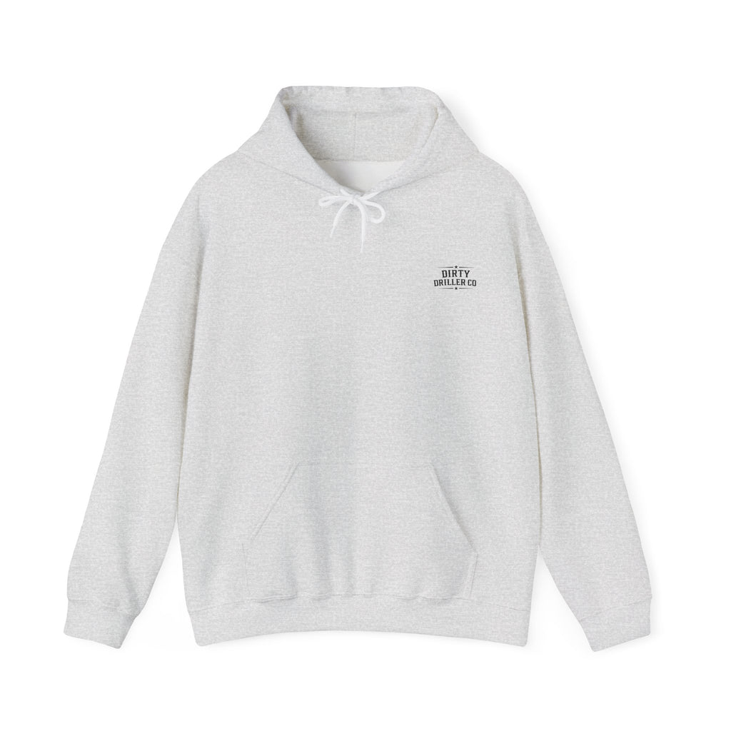 Dirty Driller Co. Dirty Hands Produce Clean Energy Graphic Hoodie