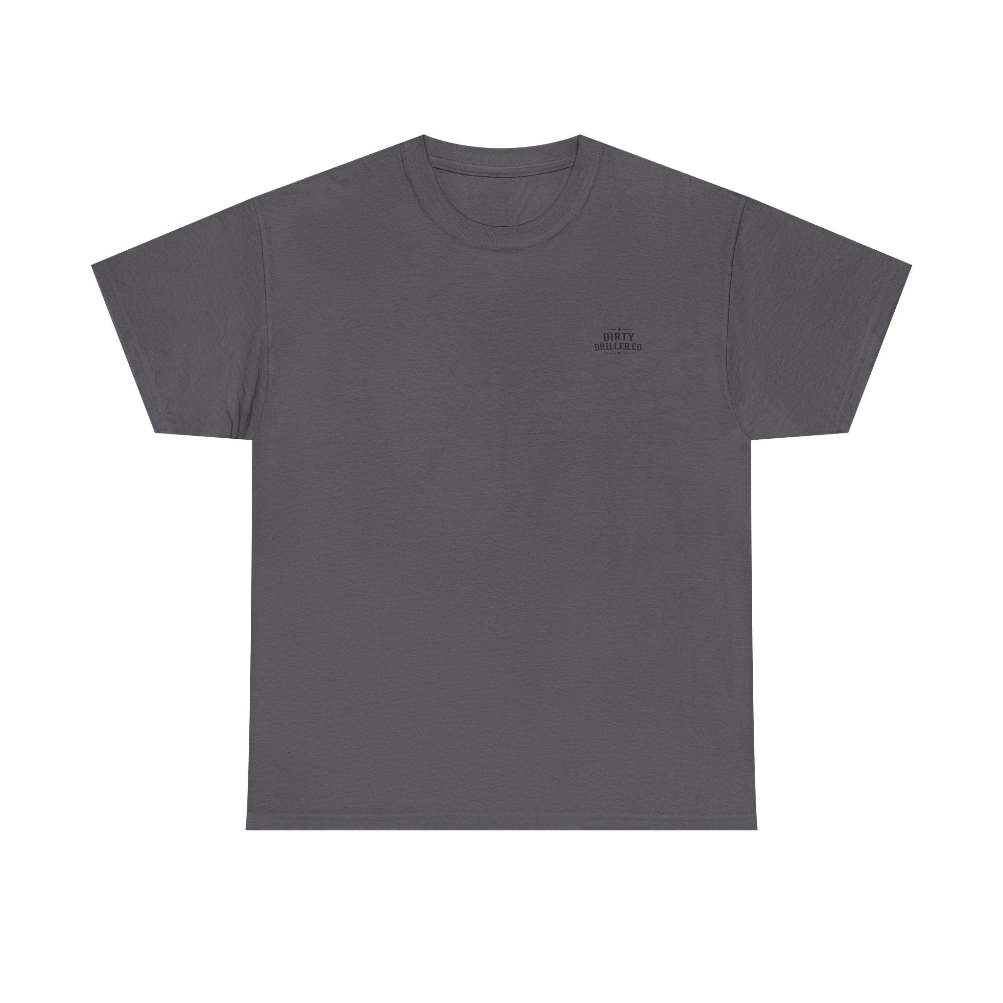 Dirty Driller Co. Black Stripper Logo Graphic Tee