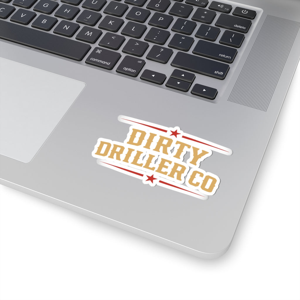 Dirty Driller Co. Classic Logo Sticker
