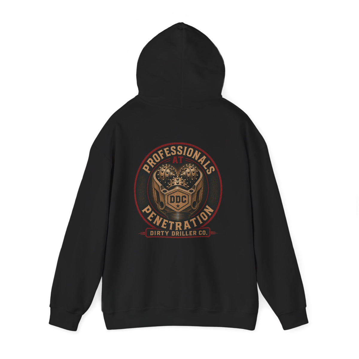 Dirty Driller Co. Professionals at Penetration  Graphic Hoodie