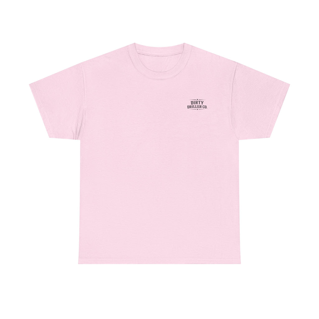 Dirty Driller Co. Black Graphic Dirty Hands Produce Clean Energy Tee