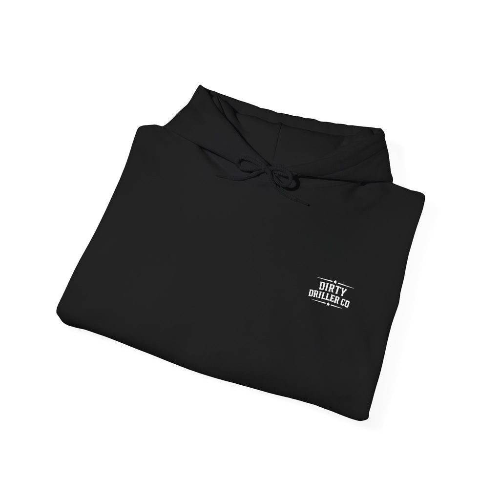 Dirty Driller Co. White Stripper Graphic Hoodie