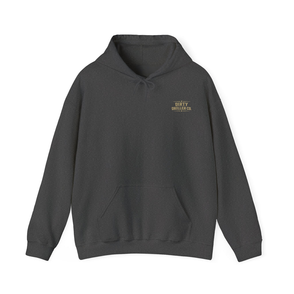 Dirty Driller Co. We Fill you Box Graphic Hoodie