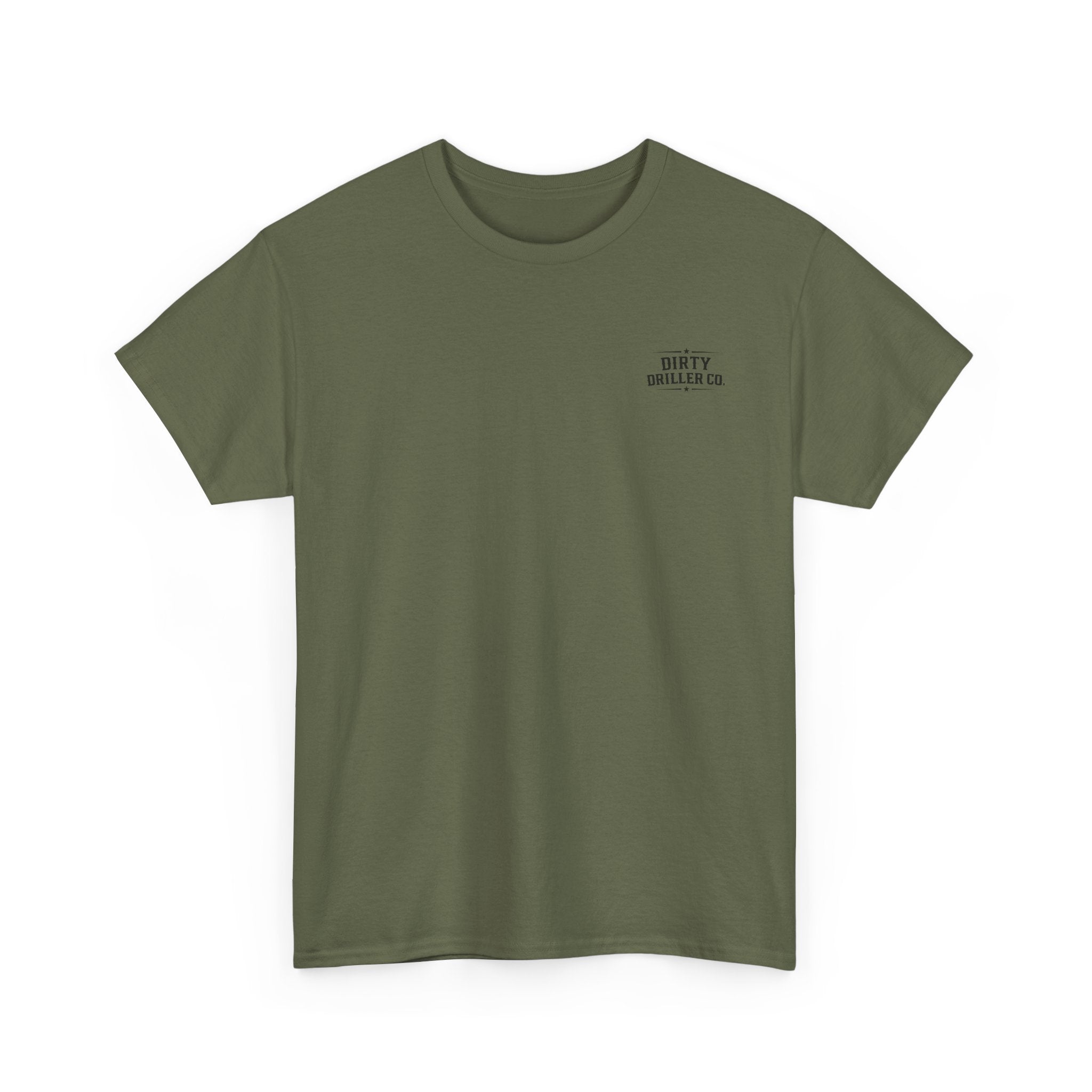 Dirty Driller Co. Save a Tesla. Ride a Driller Graphic Tee