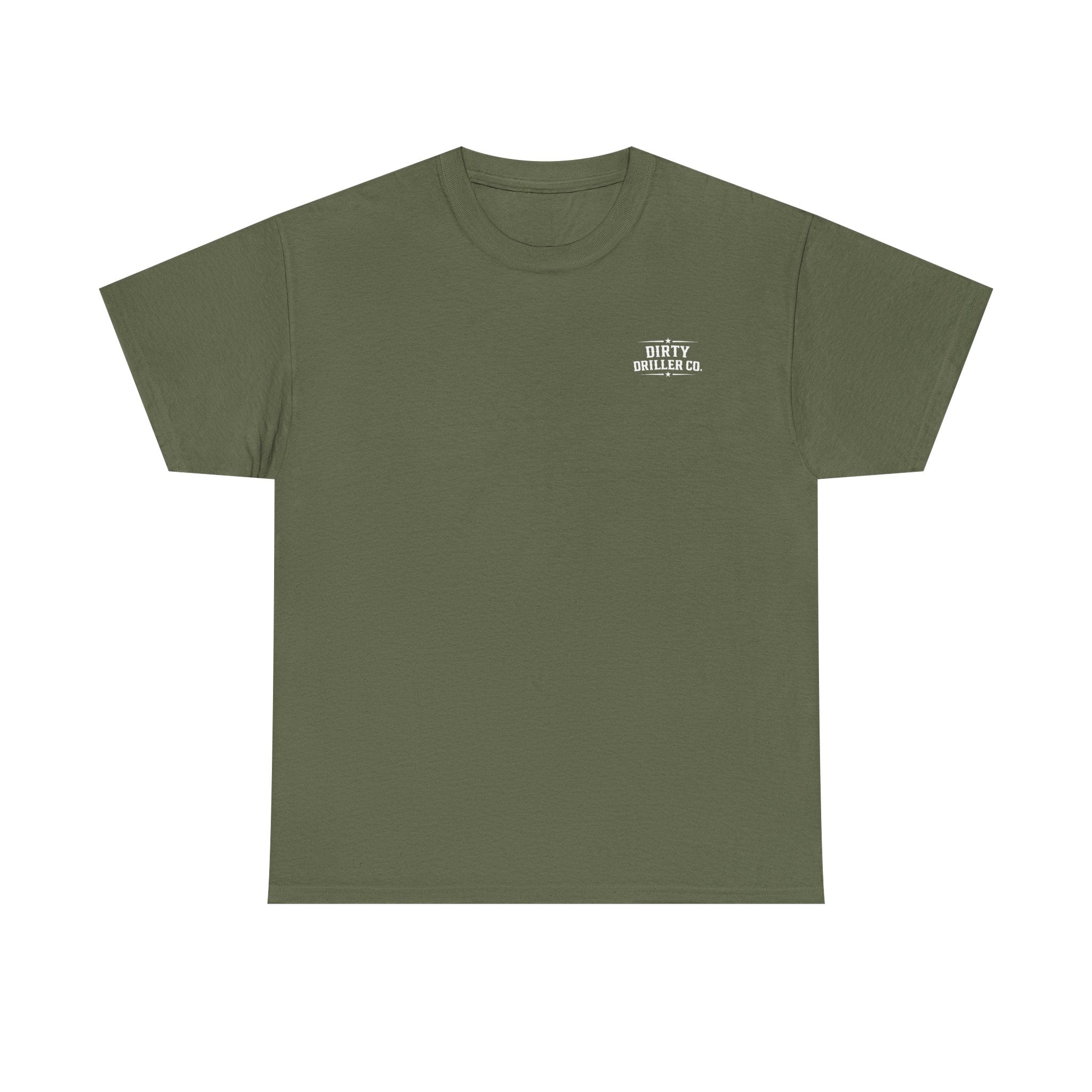 Dirty Driller Co. Dirty Hands Produce Clean Energy Graphic Tee