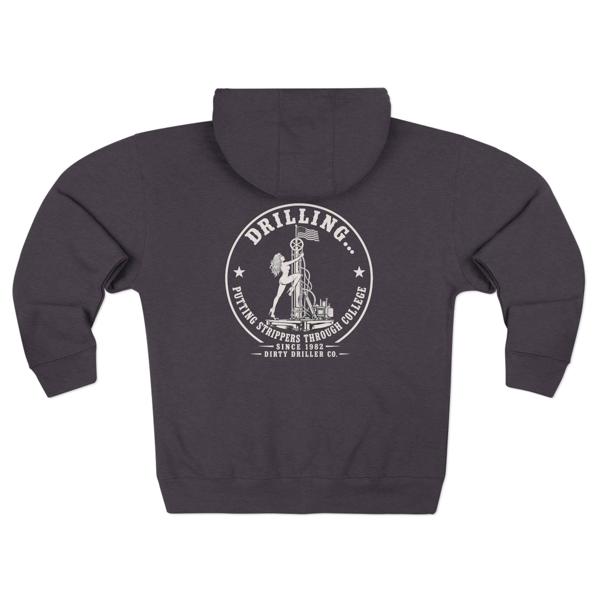 Dirty Driller Co. Stripper Zip Hoodie