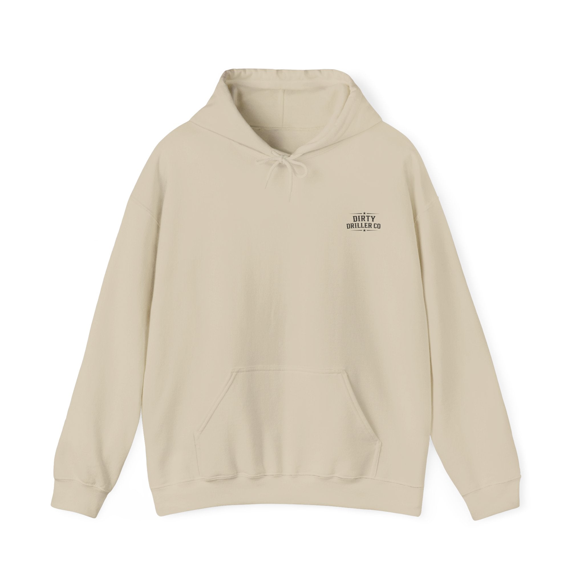 Dirty Driller Co. Dirty Hands Produce Clean Energy Graphic Hoodie