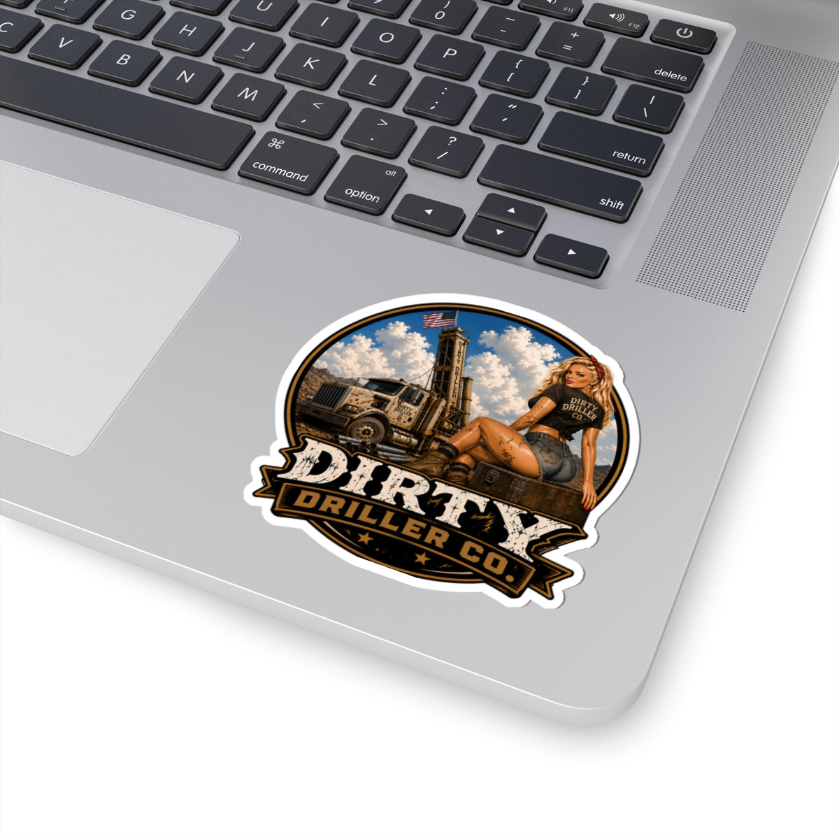 Dirty Driller Co. RC Signature Sticker