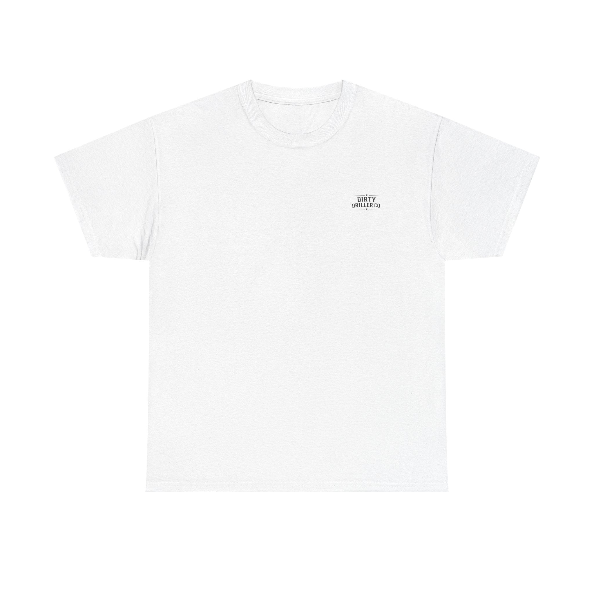 Dirty Driller Co. Black Stripper Logo Graphic Tee