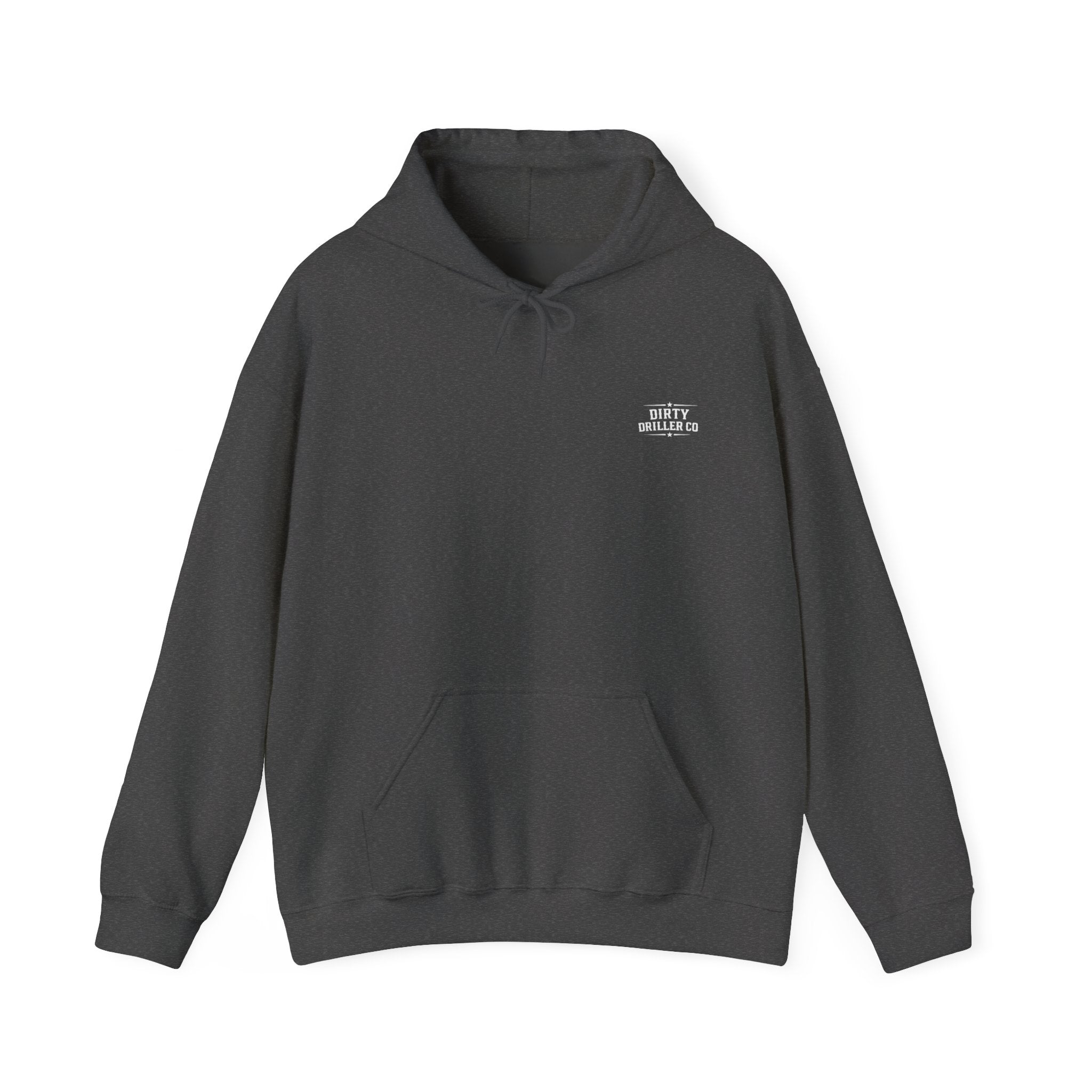 Dirty Driller Co. White Stripper Graphic Hoodie