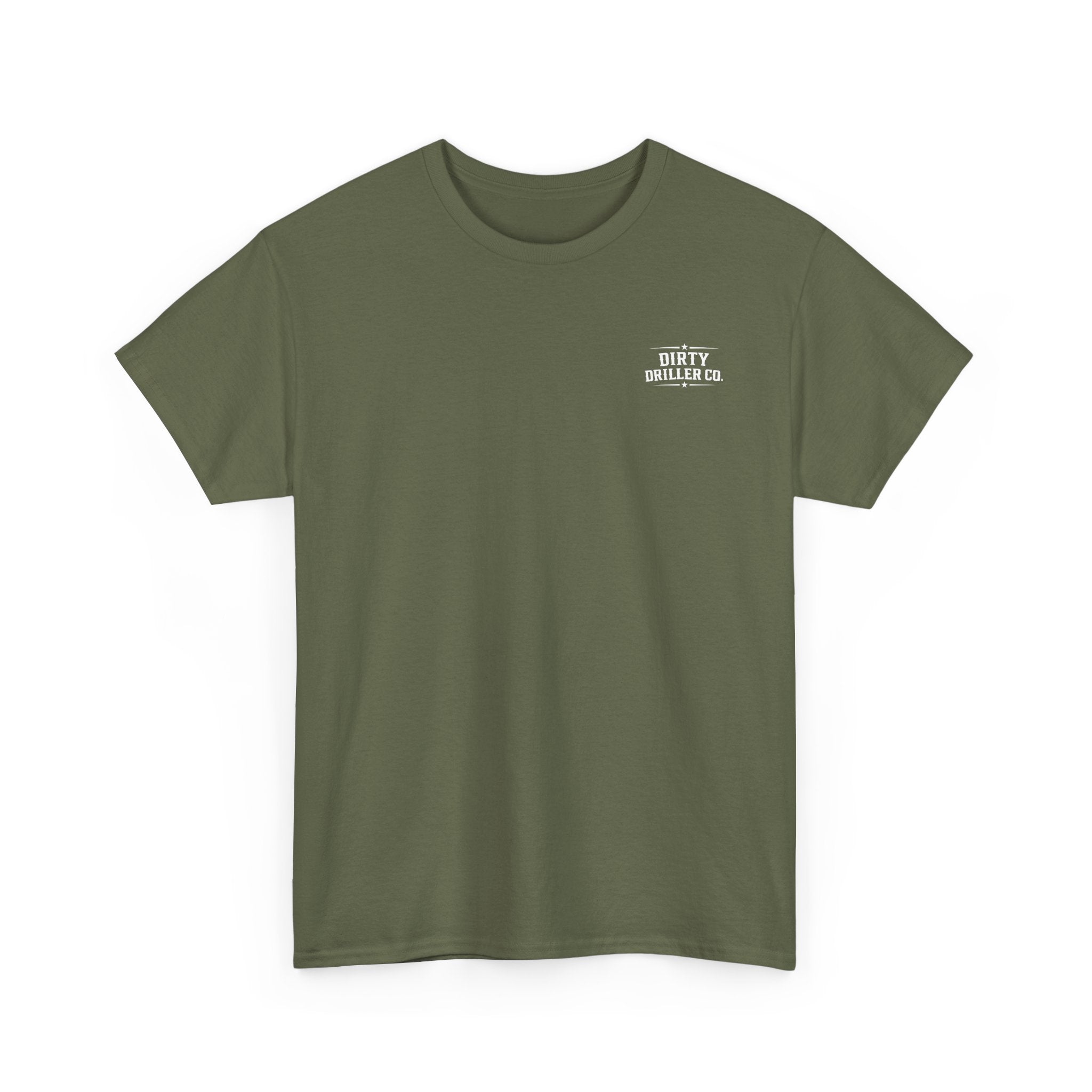 Dirty Driller Co. Dirty Hands Produce Clean Energy Graphic Tee