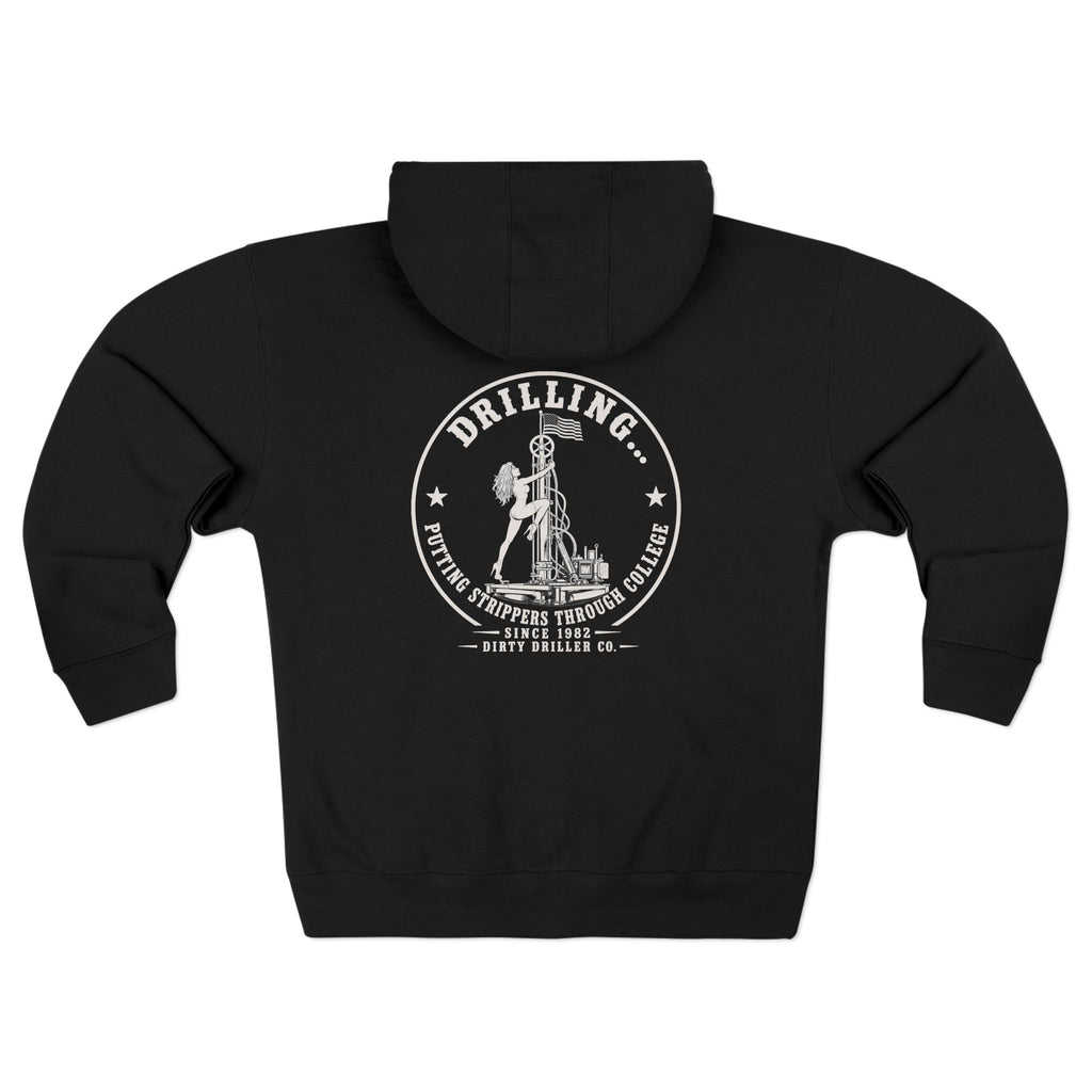 Dirty Driller Co. Stripper Zip Hoodie