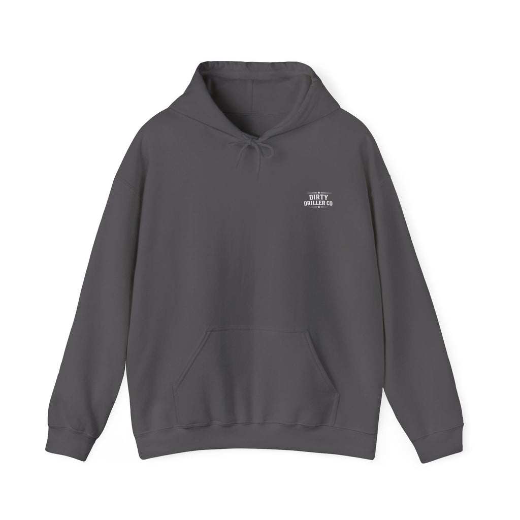 Dirty Driller Co. White Stripper Graphic Hoodie