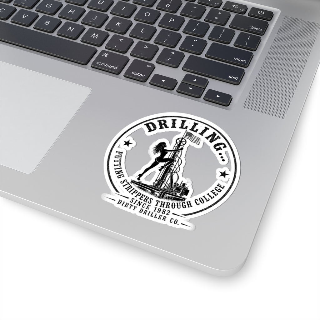 Dirty Driller Co. Stripper Sticker